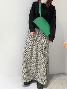 「Epoi（エポイ）のアイテム」を使った、yuiさん（レディース・158cm）の春コーディネート