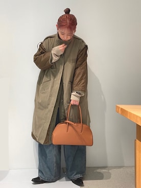 「Epoi（エポイ）のアイテム」を使った、yuiさん（レディース・158cm）の秋コーディネート