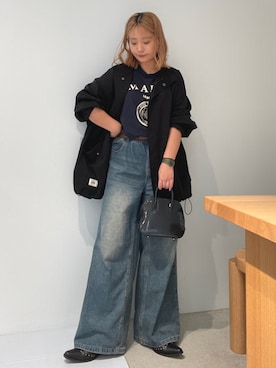 「Epoi（エポイ）のアイテム」を使った、yuiさん（レディース・158cm）の秋コーディネート