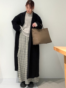 「ロンクスカート」｜yuiさん（レディース・158cm）の春コーディネート