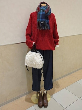 yurinko430さん(レディース・158cm)の冬コーディネート