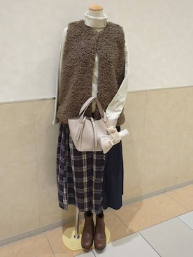 yurinko430さん(レディース・158cm)の秋コーディネート