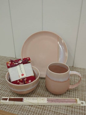 「one'sterrace（ワンズテラス）のアイテム（食器）」を使った、yurinko430さん（レディース・158cm）の秋コーディネート
