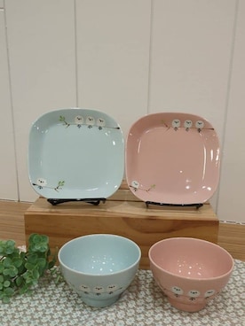 「アイテム（食器）」を使った、yurinko430さん（レディース・158cm）の冬コーディネート