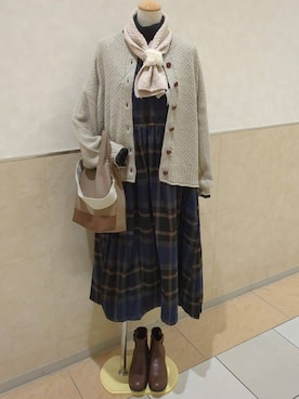 yurinko430さん(レディース・158cm)の冬コーディネート
