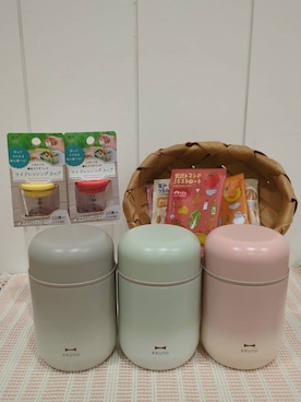 「アイテム（お弁当箱）」を使った、yurinko430さん（レディース・158cm）の秋コーディネート