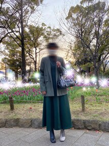 UN3D.（アンスリード）の「レイヤードポケットジャケット（テーラード