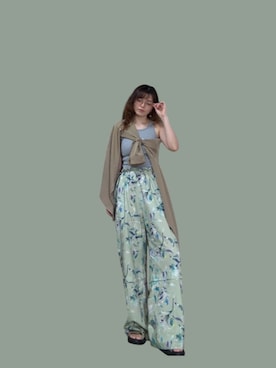 「VIS（ビス）のアイテム」を使った、yuriさん（レディース・158cm）の夏コーディネート