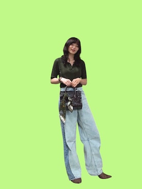 「CELINE（セリーヌ）のアイテム（ファッション雑貨）」を使った、yuriさん（レディース・158cm）の秋コーディネート