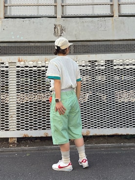 「NIKE（ナイキ）のアイテム」を使った、renaさん（レディース・152cm）の夏コーディネート