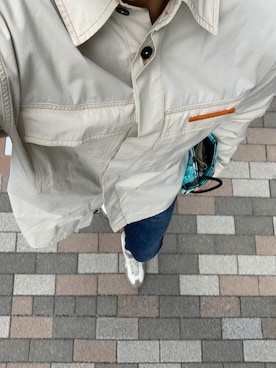 「Graphpaper（グラフペーパー）のアイテム（スニーカー）」を使った、@さん（メンズ・173cm）の秋コーディネート