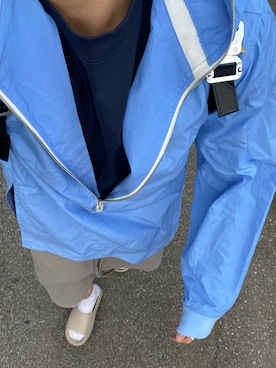 「Yeezy（イージー）のアイテム（サンダル）」を使った、@さん（メンズ・173cm）の春コーディネート