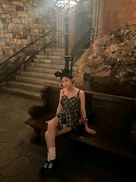 「MURUA（ムルーア）のアイテム」を使った、syさん（レディース・166cm）の春コーディネート