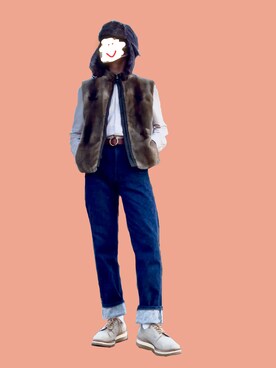 碓井聖也さん(メンズ・164cm)の秋コーディネート