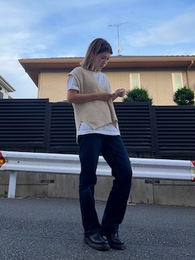 「D&G（ディーアンドジー）のアイテム」を使った、mitankonasuさん（レディース・159cm）の秋コーディネート