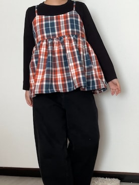 「FREE'S MART（フリーズマート）のアイテム」を使った、ぴさん（レディース・160cm）の秋コーディネート