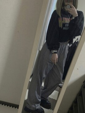 「grunge」｜まなさん（レディース・155cm）の秋コーディネート