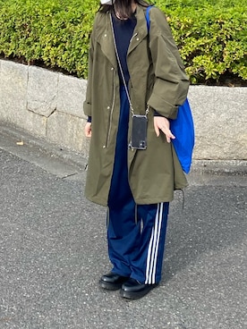 「GEORGE'S（ジョージズ）のアイテム（バッグ）」を使った、saさん（レディース・160cm）の秋コーディネート