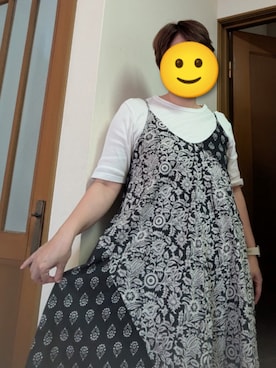 「FREAK'S STORE（フリークスストア）のアイテム（ワンピース、その他）」を使った、モコモコさん（レディース・160cm）の秋コーディネート