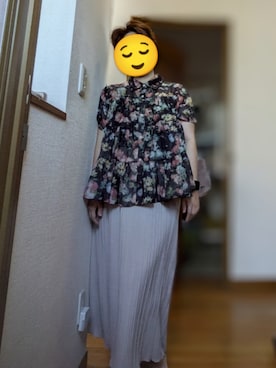 「manana suerte（マニャーナスエルテ）のアイテム」を使った、モコモコさん（レディース・160cm）の秋コーディネート