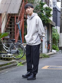 Kazu｜Confirmのパーカーを使ったコーディネート - WEAR