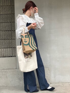 「アップヘア」｜manatsu01さん（レディース・158cm）の秋コーディネート