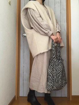 manatsu01さん（レディース・158cm）の冬コーディネート