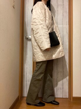 「mikke（ミッケ）のアイテム」を使った、manatsu01さん（レディース・158cm）の冬コーディネート