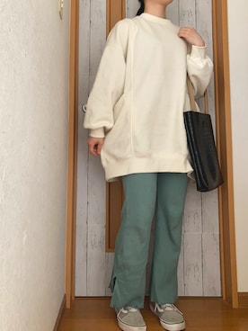 「amini（アミニ）のアイテム」を使った、manatsu01さん（レディース・158cm）の春コーディネート