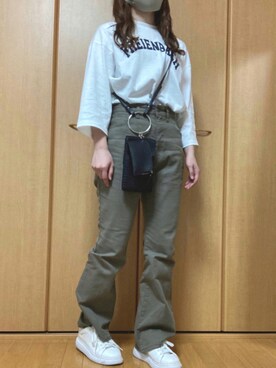 「mikke（ミッケ）のアイテム」を使った、manatsu01さん（レディース・158cm）の秋コーディネート