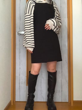 manatsu01さん（レディース・158cm）の冬コーディネート