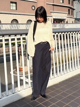 「ITTI（イッチ）のアイテム」を使った、moneさん（レディース・163cm）の夏コーディネート