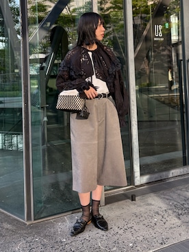 「Freada（フリーダ）のアイテム（トップス）」を使った、moneさん（レディース・163cm）の夏コーディネート