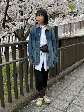 moneさん（レディース・163cm）の春コーディネート