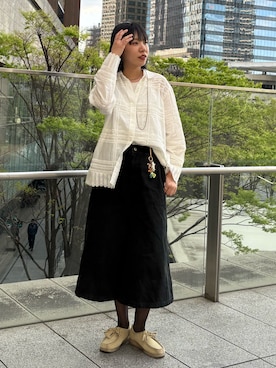 「Freada（フリーダ）のアイテム」を使った、moneさん（レディース・163cm）の春コーディネート