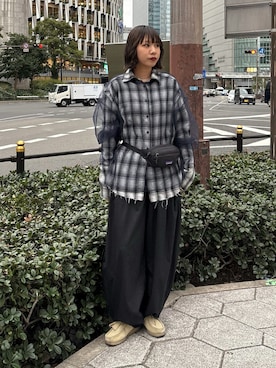 moneさん（レディース・163cm）の春コーディネート