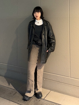 moneさん(レディース・163cm)の冬コーディネート