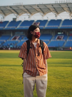 江承恩さんのコーディネート