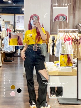 卜派愛吃大菠菜さんのコーディネート