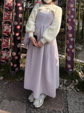 「お花見デート」｜mie さん（レディース・164cm）の春コーディネート
