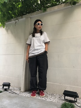 米澤 亜津美さん（レディース・151cm）の秋コーディネート