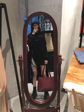 「VERSACE（ヴェルサーチ）のアイテム（チュニック）」を使った、0hsin0さん（レディース・161cm）の夏コーディネート