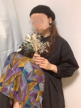 「スカートコーデ」｜「アイテム（シャツワンピース）」を使った、nenecoordinateさん（レディース・155cm）の秋コーディネート