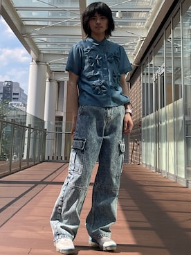 「レギュラー」｜umnvwvnmuさん（メンズ・168cm）の夏コーディネート