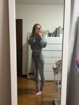 「GYDA（ジェイダ）のアイテム」を使った、annachan07さん（骨格ナチュラル・レディース・156cm）の冬コーディネート