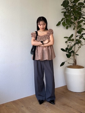 「mystic（ミスティック）のアイテム（その他シューズ）」を使った、hamada.さん（レディース・153cm）の夏コーディネート