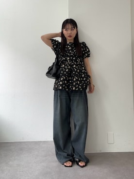 「mystic（ミスティック）のアイテム（シューズ）」を使った、hamada.さん（レディース・153cm）の春コーディネート