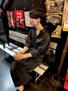 りょうさん（骨格ナチュラル・メンズ・172cm）の秋コーディネート