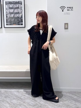 「新作」｜「アイテム（シューズ）」を使った、オカピさん（レディース・154cm）の夏コーディネート
