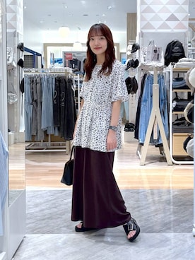 オカピさん（レディース・154cm・30代）の夏コーディネート